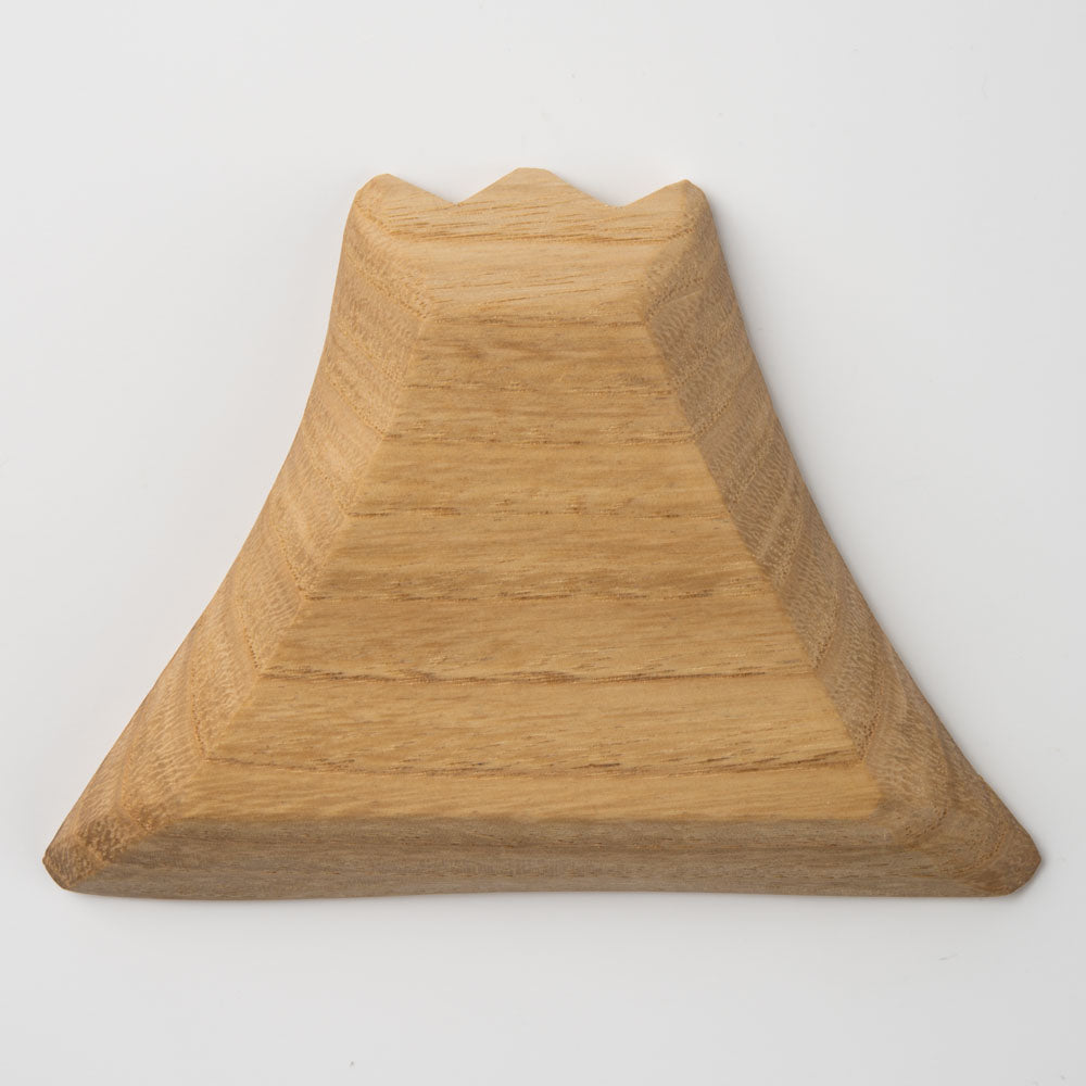 作家 田中陽三 豆皿 富士山(ウレタンオイル) 作家 田中陽三 木工もの