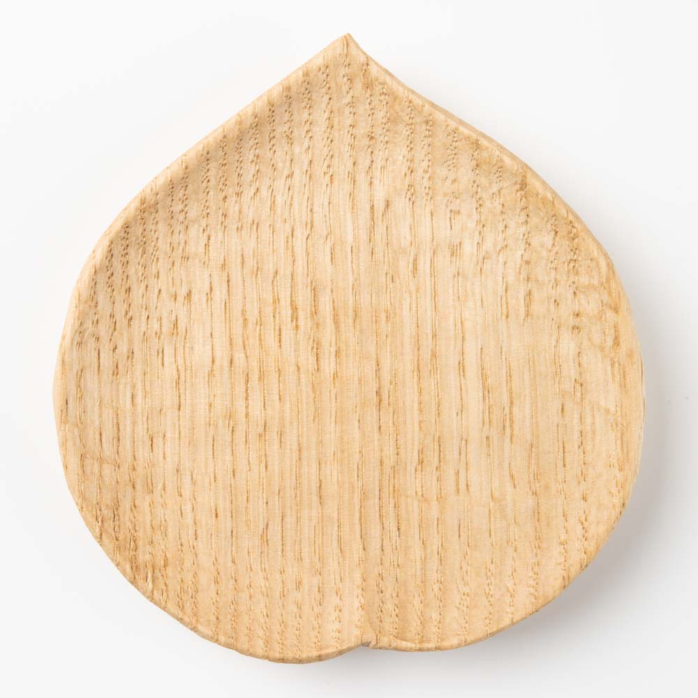 作家 田中陽三 豆皿 桃(ウレタンオイル) 作家 田中陽三 木工もの