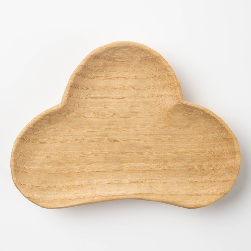 作家 田中陽三 豆皿 松(ウレタンオイル) 作家 田中陽三 木工もの