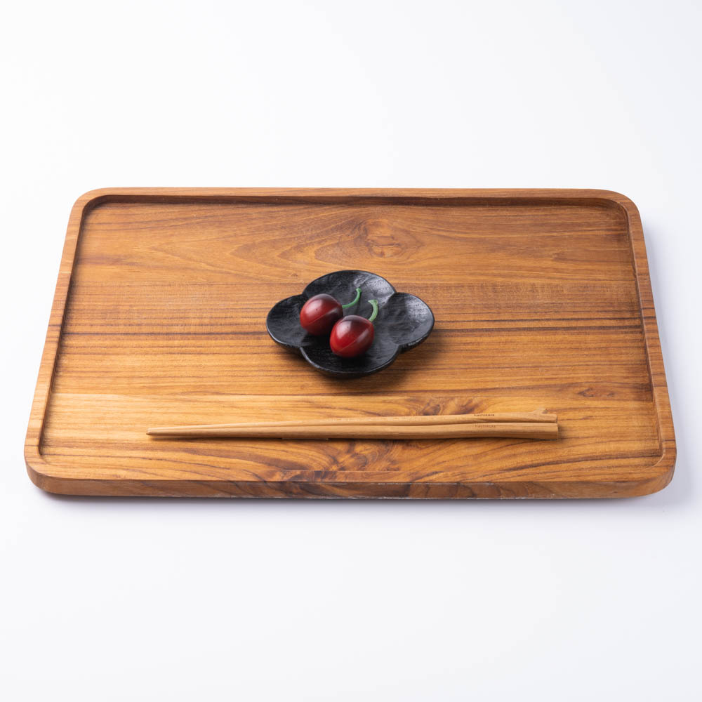 作家 田中陽三 豆皿 木瓜(漆塗り) 作家 田中陽三 木工もの