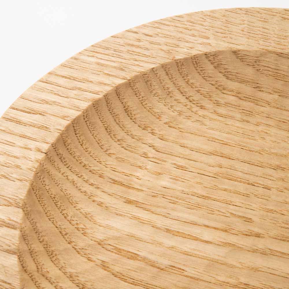 作家 田中陽三 7寸リム皿(ウレタンオイル) 作家 田中陽三 木工もの