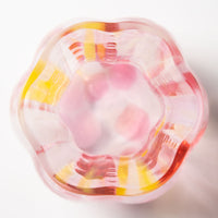 津軽びいどろ 花ひかり フラワーピンク 津軽びいどろ ガラスもの