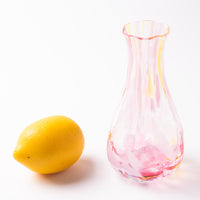 津軽びいどろ 花ひかり フラワーピンク 津軽びいどろ ガラスもの