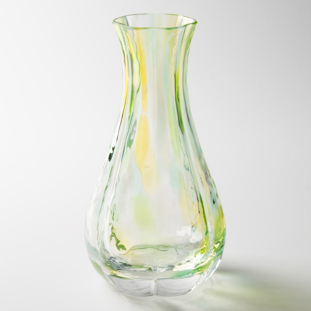 津軽びいどろ 花ひかり フォレストグリーン 津軽びいどろ ガラスもの