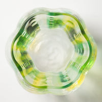 津軽びいどろ 花ひかり フォレストグリーン 津軽びいどろ ガラスもの