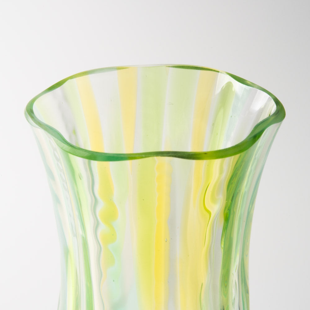 津軽びいどろ 花ひかり フォレストグリーン 津軽びいどろ ガラスもの