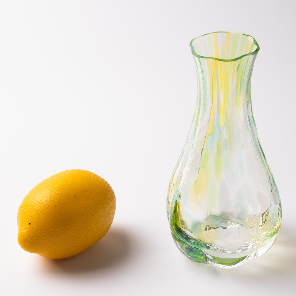 津軽びいどろ 花ひかり フォレストグリーン 津軽びいどろ ガラスもの