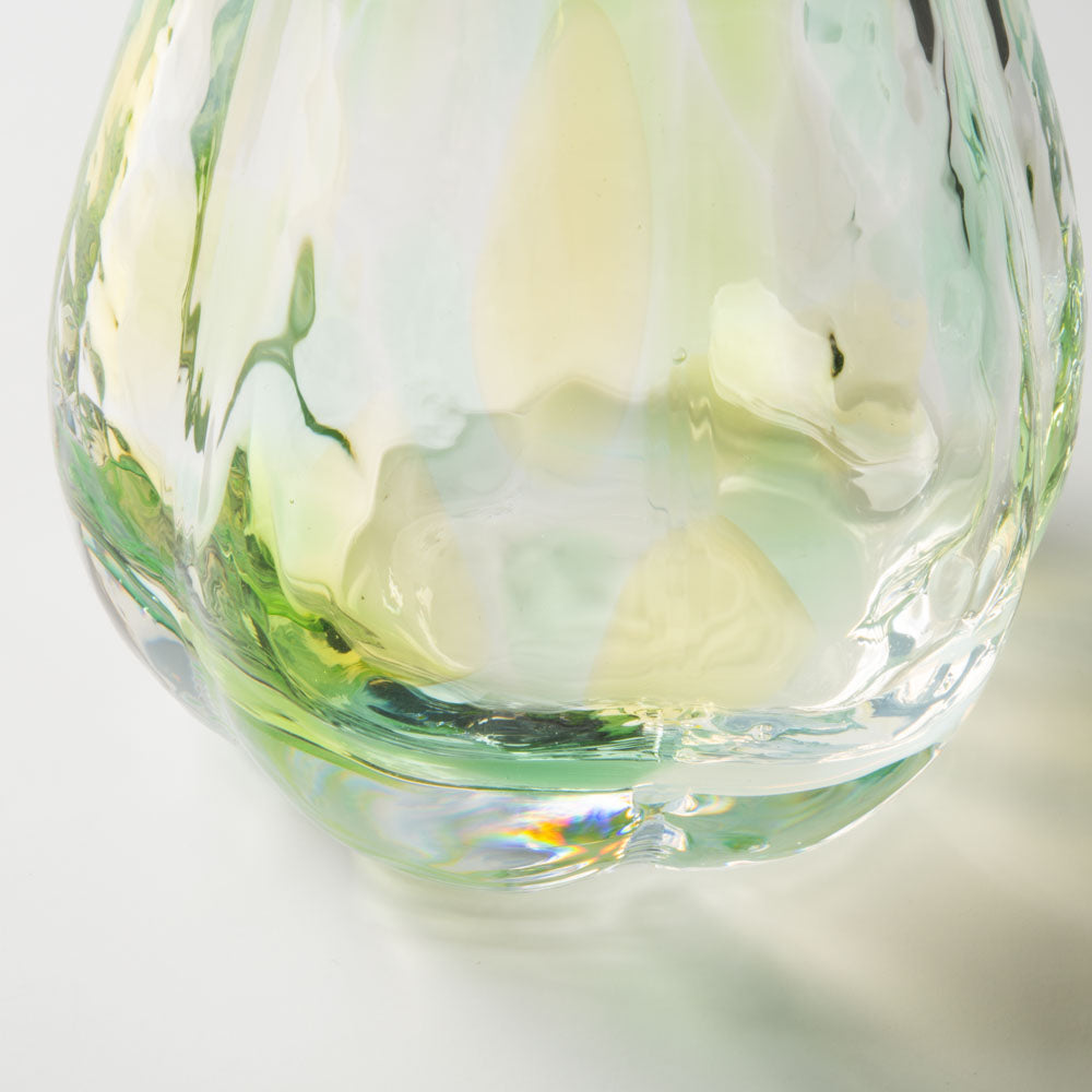 津軽びいどろ 花ひかり フォレストグリーン 津軽びいどろ ガラスもの