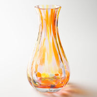 津軽びいどろ 花ひかり サンセットオレンジ 津軽びいどろ ガラスもの