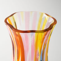 津軽びいどろ 花ひかり サンセットオレンジ 津軽びいどろ ガラスもの