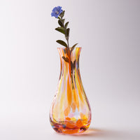 津軽びいどろ 花ひかり サンセットオレンジ 津軽びいどろ ガラスもの