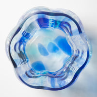 津軽びいどろ 花ひかり シーブルー 津軽びいどろ ガラスもの