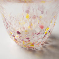 津軽びいどろ sakura 盃ペア(菜の花と青い空) 津軽びいどろ ガラスもの