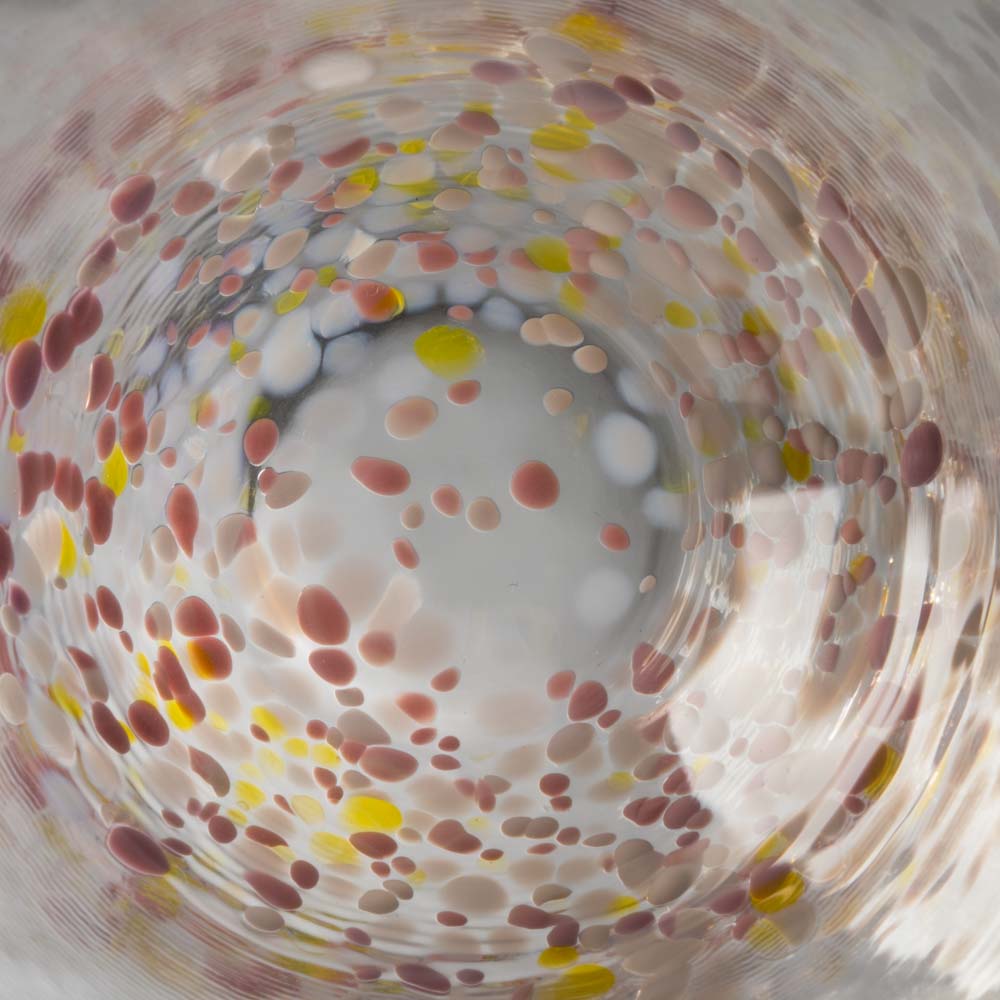 津軽びいどろ sakura 盃ペア(菜の花と青い空) 津軽びいどろ ガラスもの