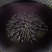 三川内焼 玉峰窯 織部釉ハス型小鉢 三川内焼 玉峰窯 三川内焼