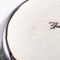 三川内焼 玉峰窯 織部釉ハス型小鉢 三川内焼 玉峰窯 三川内焼