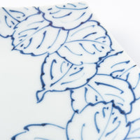 三川内焼 玉峰窯 木の葉六角取皿 三川内焼 玉峰窯 三川内焼