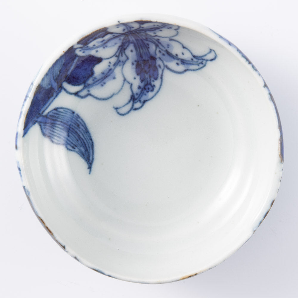 三川内焼 玉峰窯 カサブランカ箸置き皿 三川内焼 玉峰窯 三川内焼