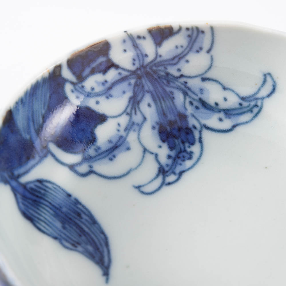 三川内焼 玉峰窯 カサブランカ箸置き皿 三川内焼 玉峰窯 三川内焼