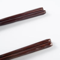 一双 若狭塗箸 花梨&箸置ゆずりは2P(桐箱入り) 一双 木工もの