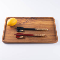 一双 若狭塗箸 瑞雲&箸置箔散らし2P(桐箱入り) 一双 木工もの