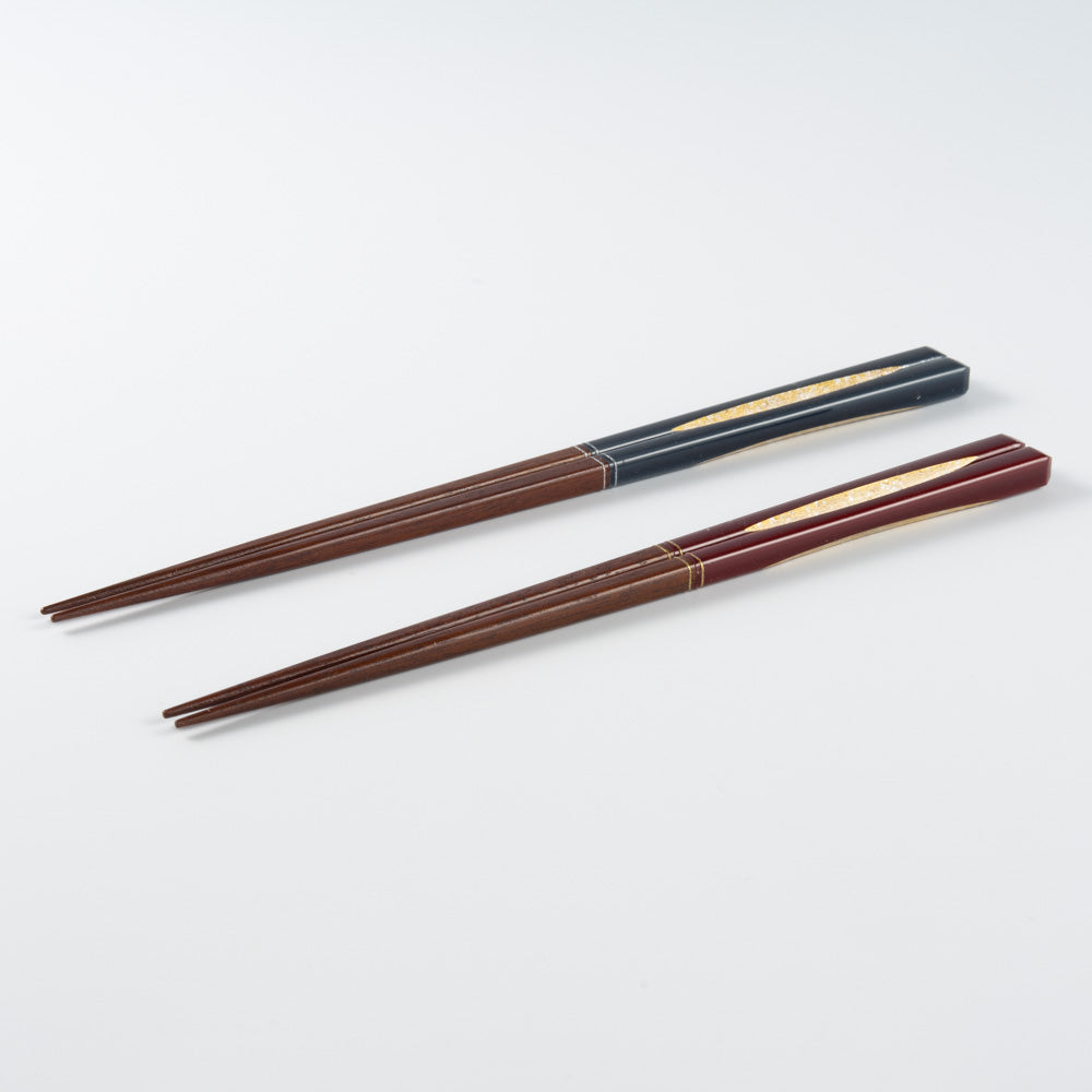 一双 若狭塗箸 夫婦箸 夢の滴(桐箱入り) 一双 木工もの