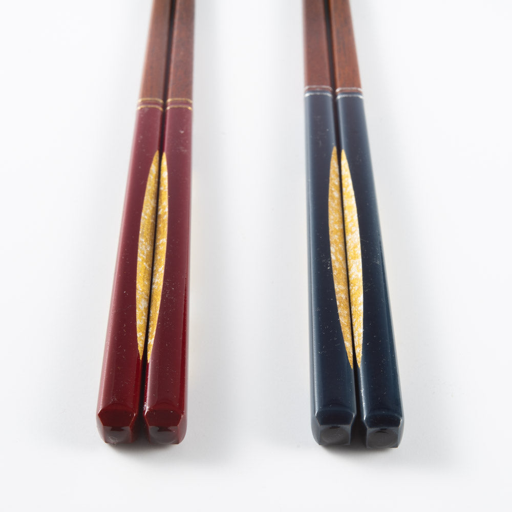 一双 若狭塗箸 夫婦箸 夢の滴(桐箱入り) 一双 木工もの