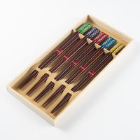 一双 若狭塗箸 元禄5膳入(桐箱入り) 一双 木工もの