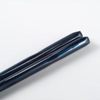 一双 若狭塗箸 田園 23cm(青) 一双 木工もの