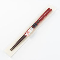 一双 若狭塗箸 風樹 21cm(朱) 一双 木工もの