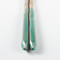 一双 若狭塗箸 淡路 23.5cm(水色) 一双 木工もの