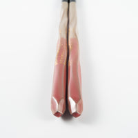 一双 若狭塗箸 淡路 21cm(ピンク) 一双 木工もの