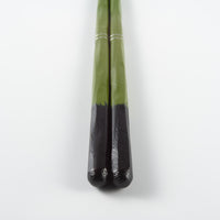 一双 若狭塗箸 冬支度 23cm(緑) 一双 木工もの