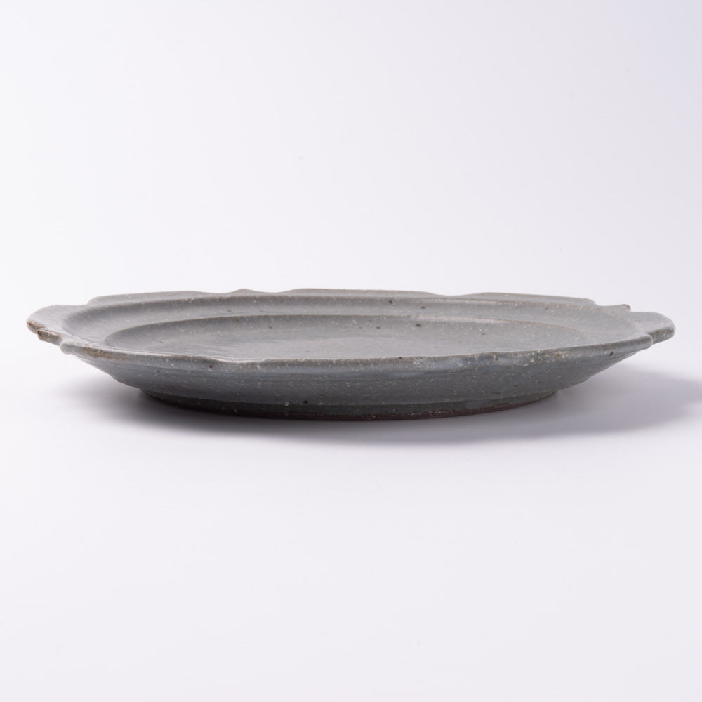 古 陶器 白濁釉古信楽鉄絵五寸皿 – ゆう雑貨店