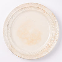 古谷製陶所 鉄散 リーフリム皿8寸 信楽焼 古谷製陶所 信楽焼