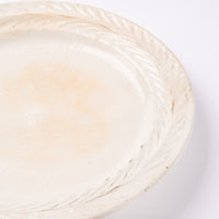 古谷製陶所 鉄散 リーフリム皿8寸 信楽焼 古谷製陶所 信楽焼