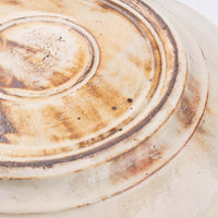 古谷製陶所 鉄散 リーフリム皿8寸 信楽焼 古谷製陶所 信楽焼