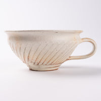 古谷製陶所 鉄散 線彫スープカップ(丸) 信楽焼 古谷製陶所 信楽焼