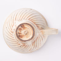 古谷製陶所 鉄散 線彫スープカップ(丸) 信楽焼 古谷製陶所 信楽焼