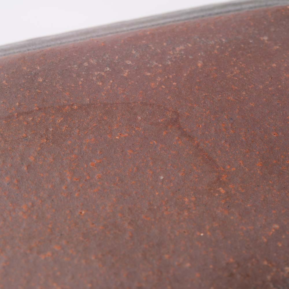 古谷製陶所 サビ釉 八角長皿 信楽焼 古谷製陶所 信楽焼