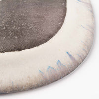 3RD CERAMICS パンのお皿 WeekDAY 青 3RD CERAMICS 陶磁器作家もの