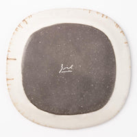 3RD CERAMICS パンのお皿 WeekDAY 茶 3RD CERAMICS 陶磁器作家もの