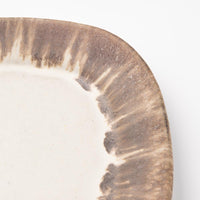 3RD CERAMICS パンのお皿 WeekDAY 茶 3RD CERAMICS 陶磁器作家もの