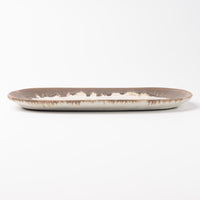 3RD CERAMICS パンのお皿 WeekEND 茶 3RD CERAMICS 陶磁器作家もの