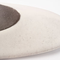 3RD CERAMICS 楕円皿 M 白 3RD CERAMICS 陶磁器作家もの