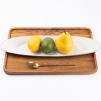 3RD CERAMICS 楕円皿 L 白 3RD CERAMICS 陶磁器作家もの