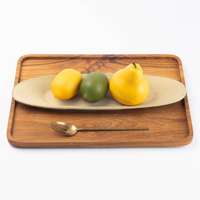3RD CERAMICS 楕円皿 M 黄 3RD CERAMICS 陶磁器作家もの