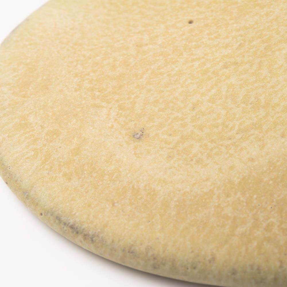 3RD CERAMICS 楕円皿 L 黄 3RD CERAMICS 陶磁器作家もの