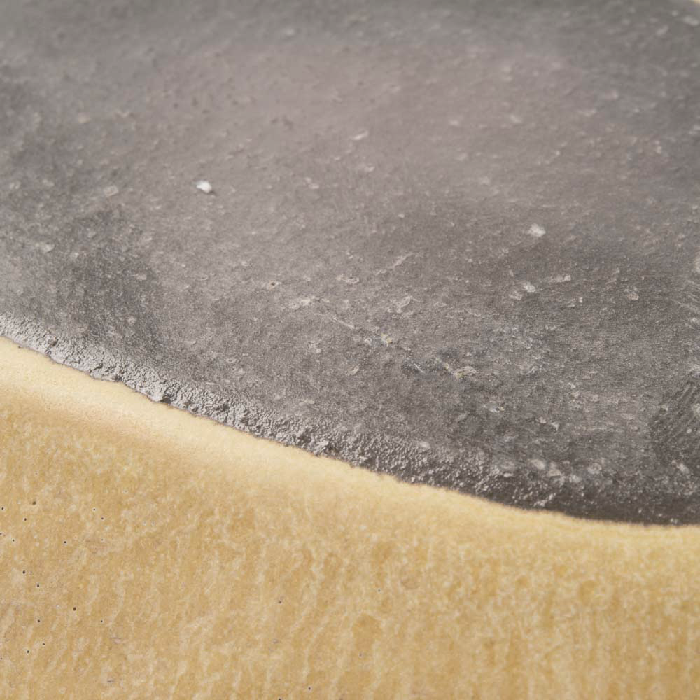 3RD CERAMICS 楕円皿 L 黄 3RD CERAMICS 陶磁器作家もの