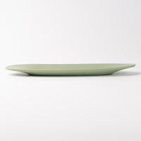 3RD CERAMICS 楕円皿 M ターコイズ 3RD CERAMICS 陶磁器作家もの